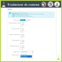 Traducteur de contenu avancé - Module Prestashop