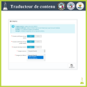 Traducteur de contenu avancé - Module Prestashop