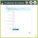 Traducteur de contenu avancé - Module Prestashop