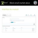 Blocker email marketplaces - Addons Prestashop